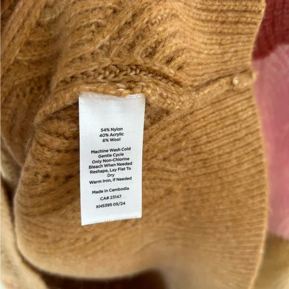 Talbots Multicolor Striped Sweater - Picture 5 of 5